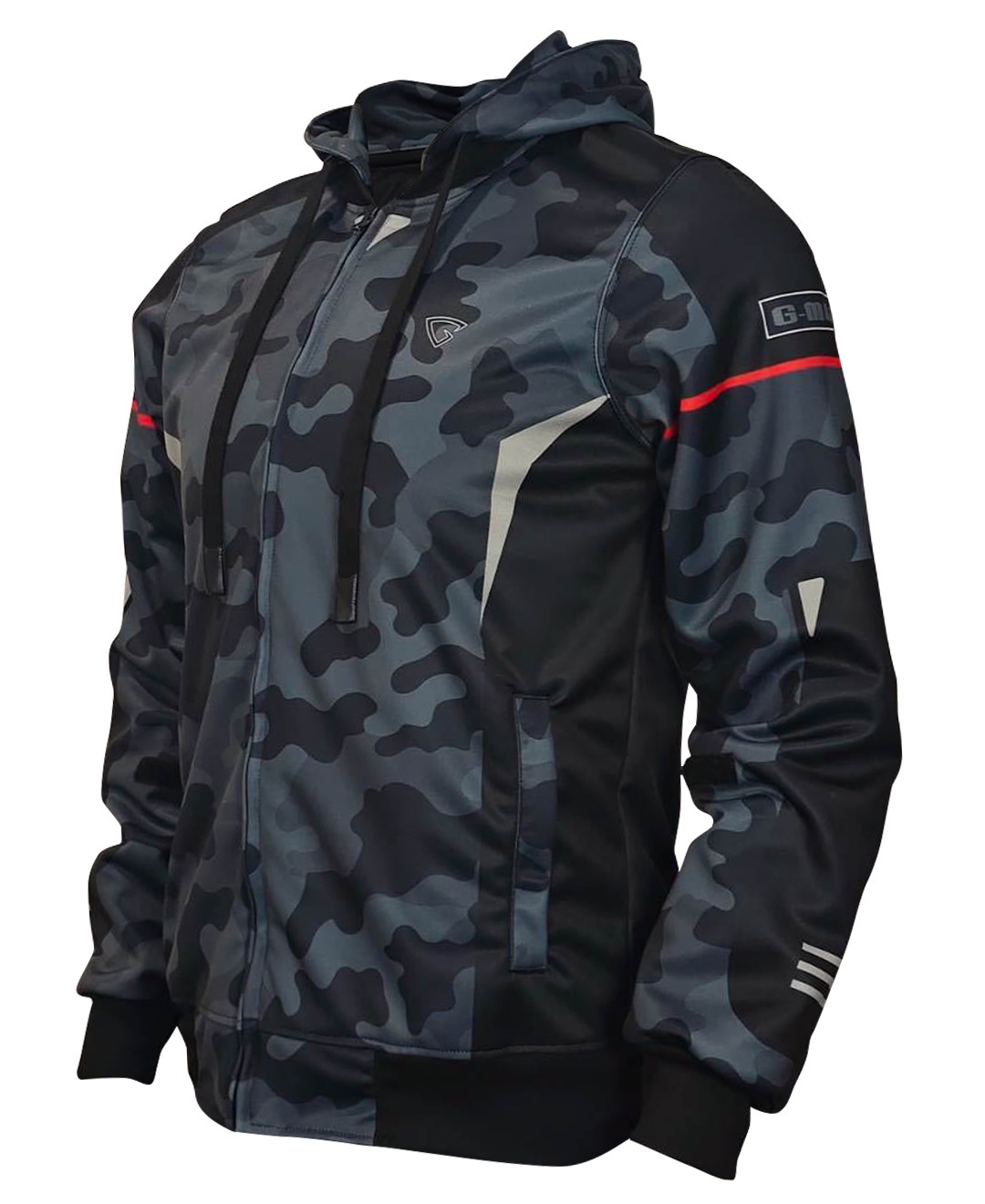 NEW !! เสื้อการ์ด G-MOTO รุ่น CAMO RIDER พร้อมการ์ดป้องกัน 5 จุด สีดำ