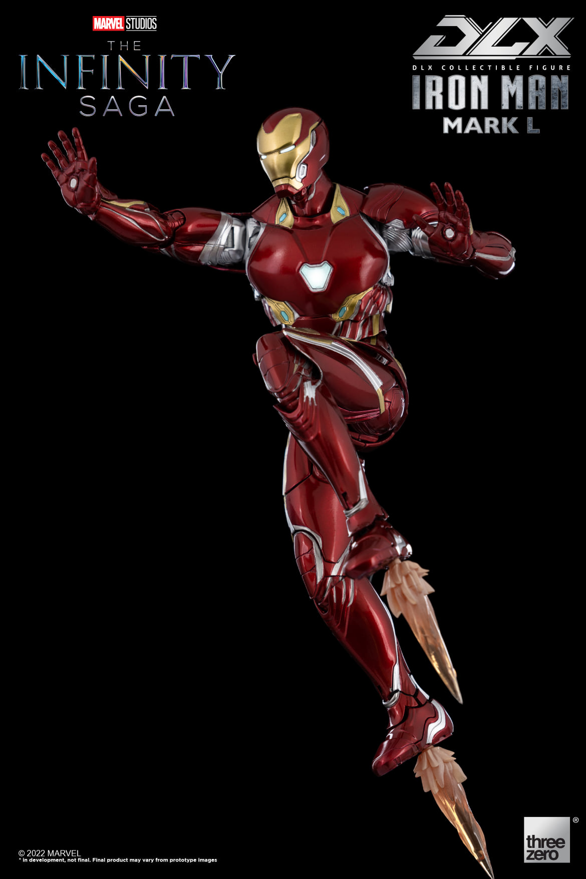 threezero 3Z02490C0 DLX The Infinity Saga - Iron Man Mark L (MK.50)