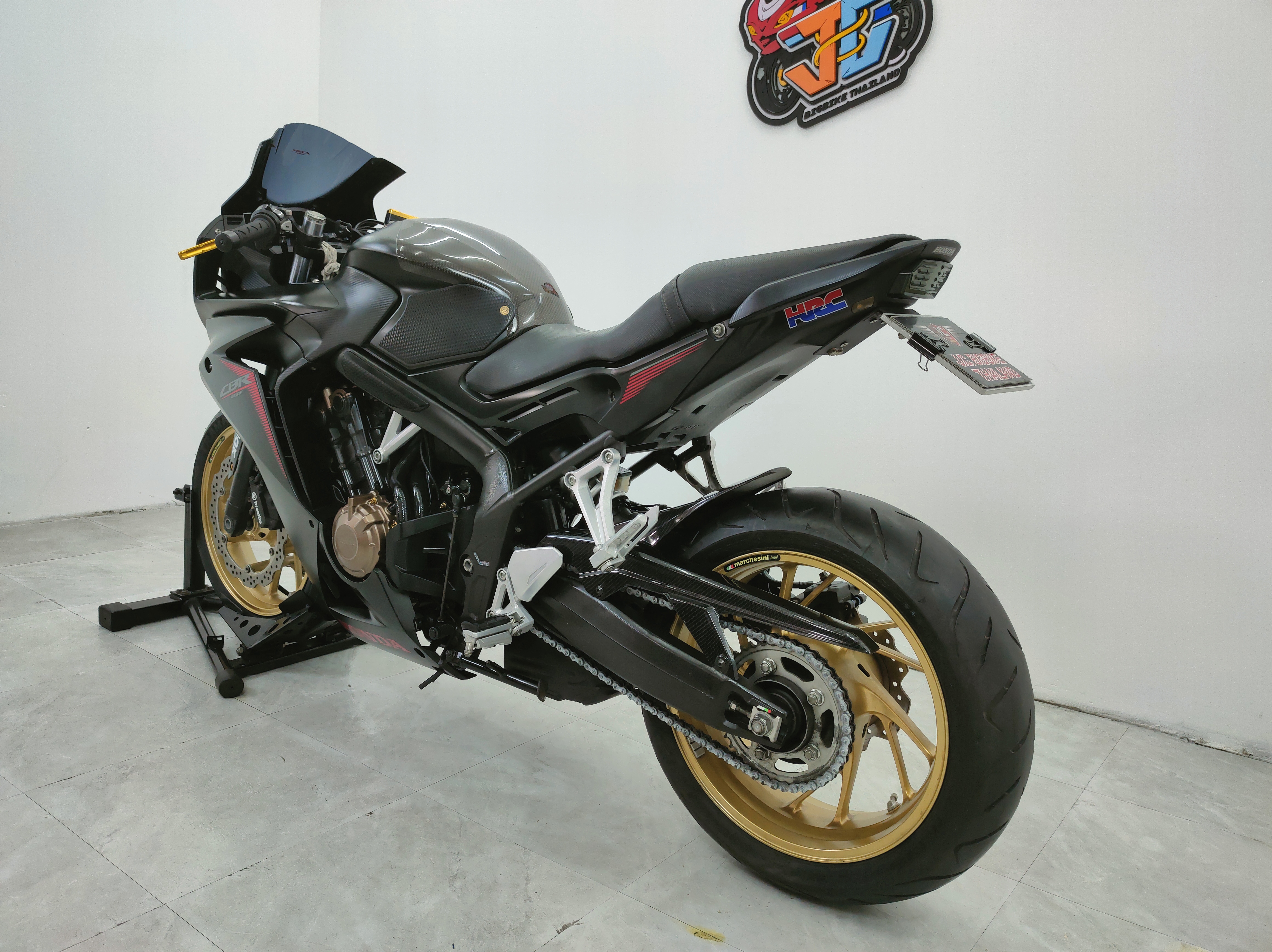 ดำ ดุๆ มาใหม่อีกลำ HONDA CBR650F รถปลายปี 2017 ทรงดีวิ่งน้อยจ้า