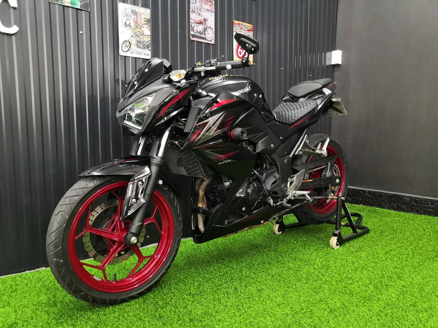 #Z300ABS รถปี 2016 ไมล์แท้ 15,xxx KM. เกรด🅰️ สภาพน่าจับปัยขี่อย่างแรงส์🤘