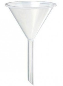 กรวยกรองพลาสติก Plastic Funnel, PP
