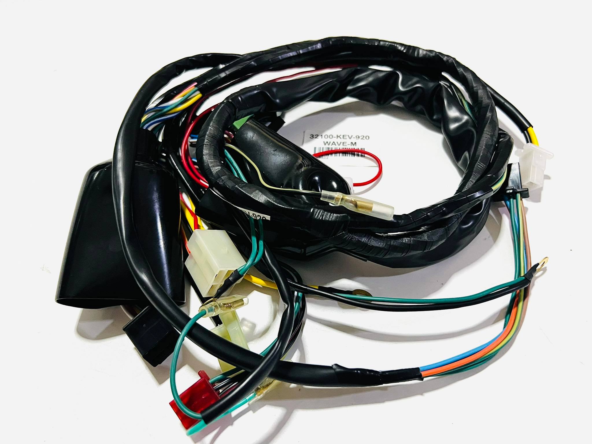 ชุดสายไฟเวฟ100 110 สตาร์ทมือ นบ.