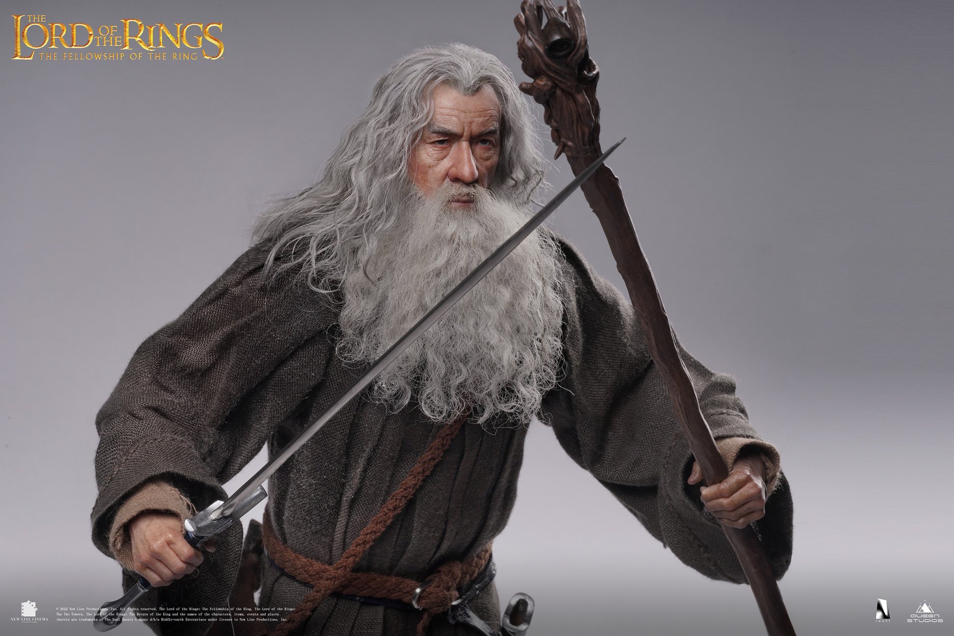 Queen Studios × INART IA002N 1/6 The Lord of The Rings: The Fellowship of The Ring - Gandalf