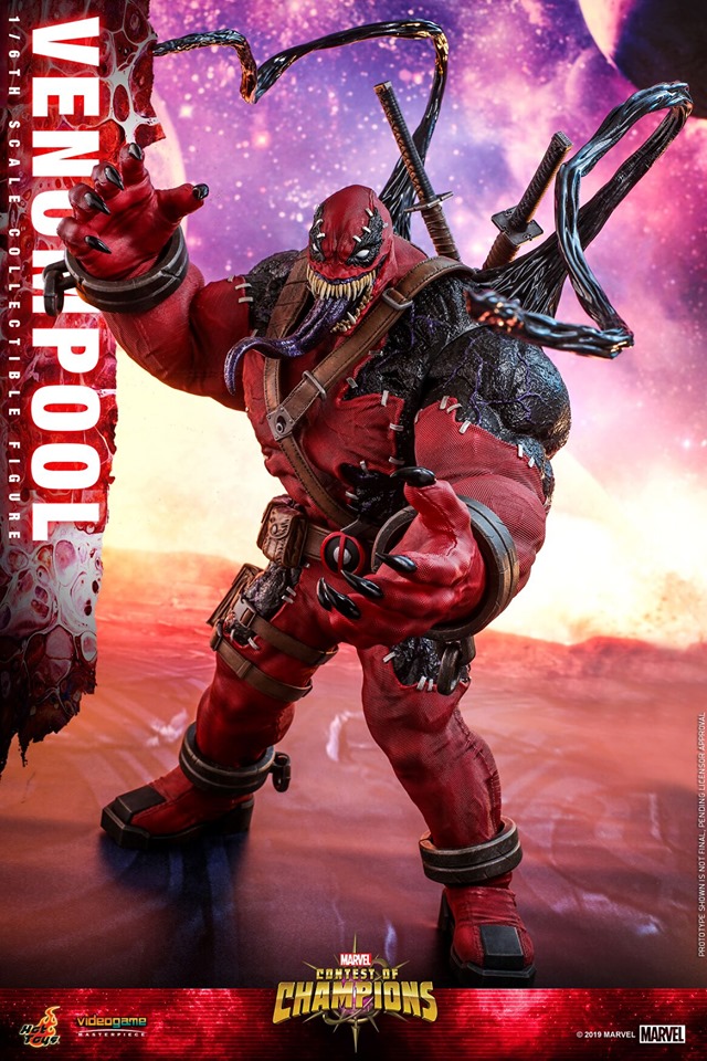 Hot Toys VGM35 MARVEL CONTEST OF CHAMPIONS - VENOMPOOL