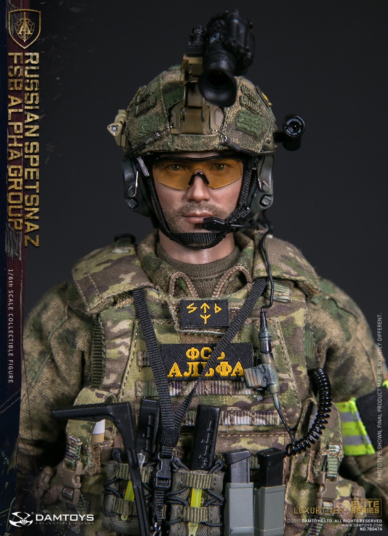DAMTOYS 78047A RUSSIAN SPETSNAZ - FSB ALPHA GROUP (LUXURY VER)