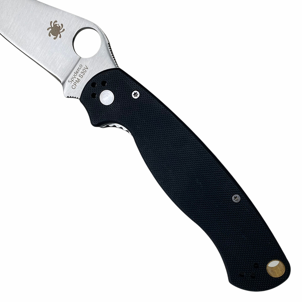 มีดพับ Spyderco CPM-S30V ด้าม Satin G-10 ขนาด 8.5 นิ้ว (21.5 ซม.)