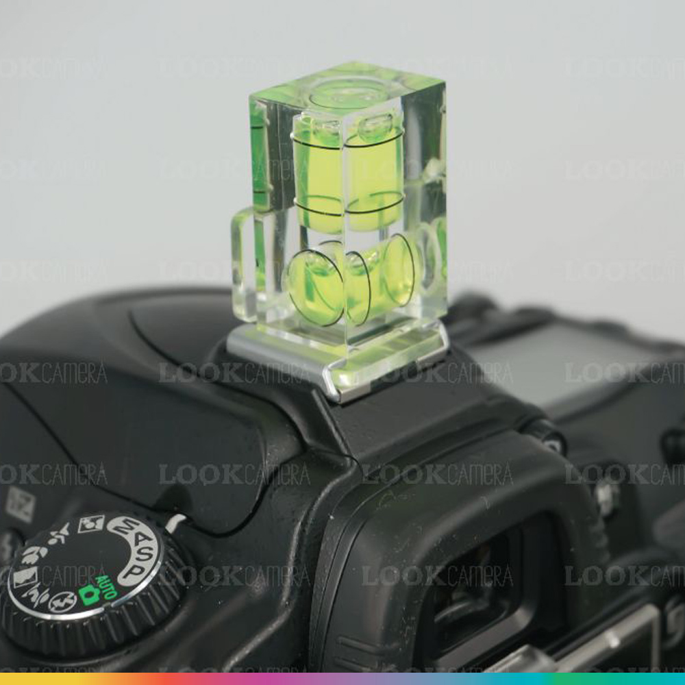 Bubble Level 2 Axis ตัววัดระดับน้ำติดหัวกล้อง 2 ทิศทาง