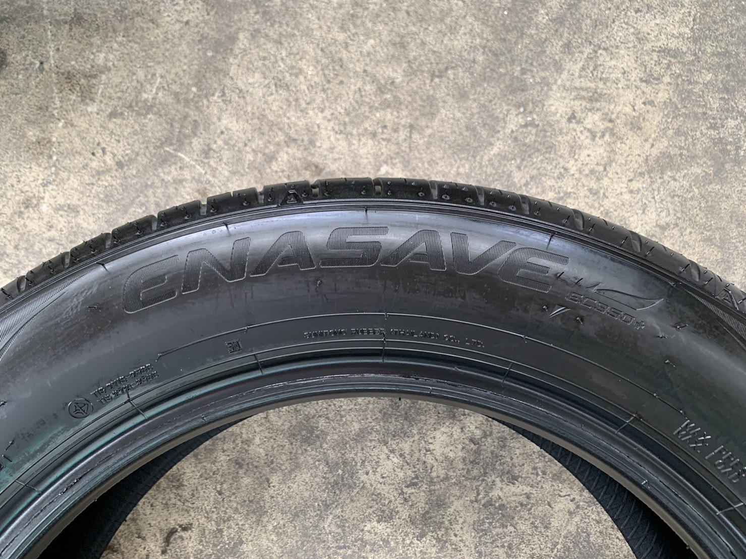 ✨ยางใหม่ป้ายแดง✨195-60-16 Dunlop💖ใหม่กริ๊บ💖