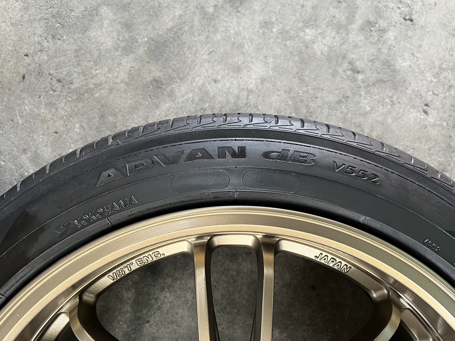 ✨ล้อแม็ก 5รู114✨RE30 ขอบ 18 พร้อมยาง 245-45-18 Yokohama(JAPAN🇯🇵) ปี 19