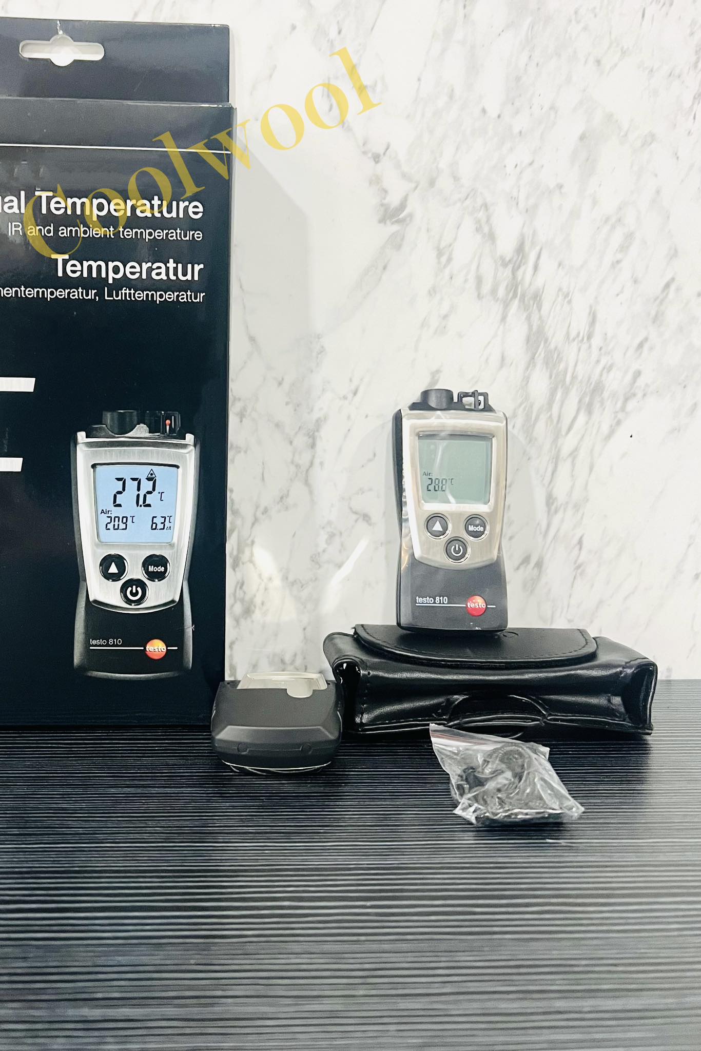 testo 810 – เครื่องวัดอุณหภูมิแบบอินฟราเรด -30 ถึง +300 °C