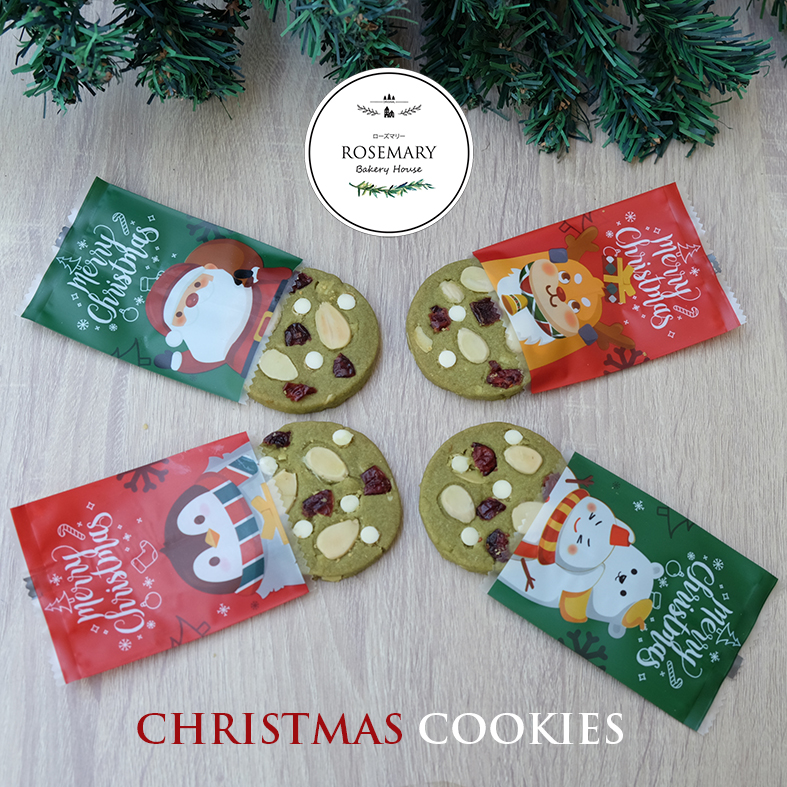 แชร์: Favorite (3) 🍪🎅🎄คุ้กกี้คริสมาส CHRISTMAS COOKIES บรรจุถุง ถุงซีลเกรด AAA ลายคริสมาส มี 4 ลาย (จำนวนจำกัด) - CKH * ขั้นต่ำ 5 ชิ้น