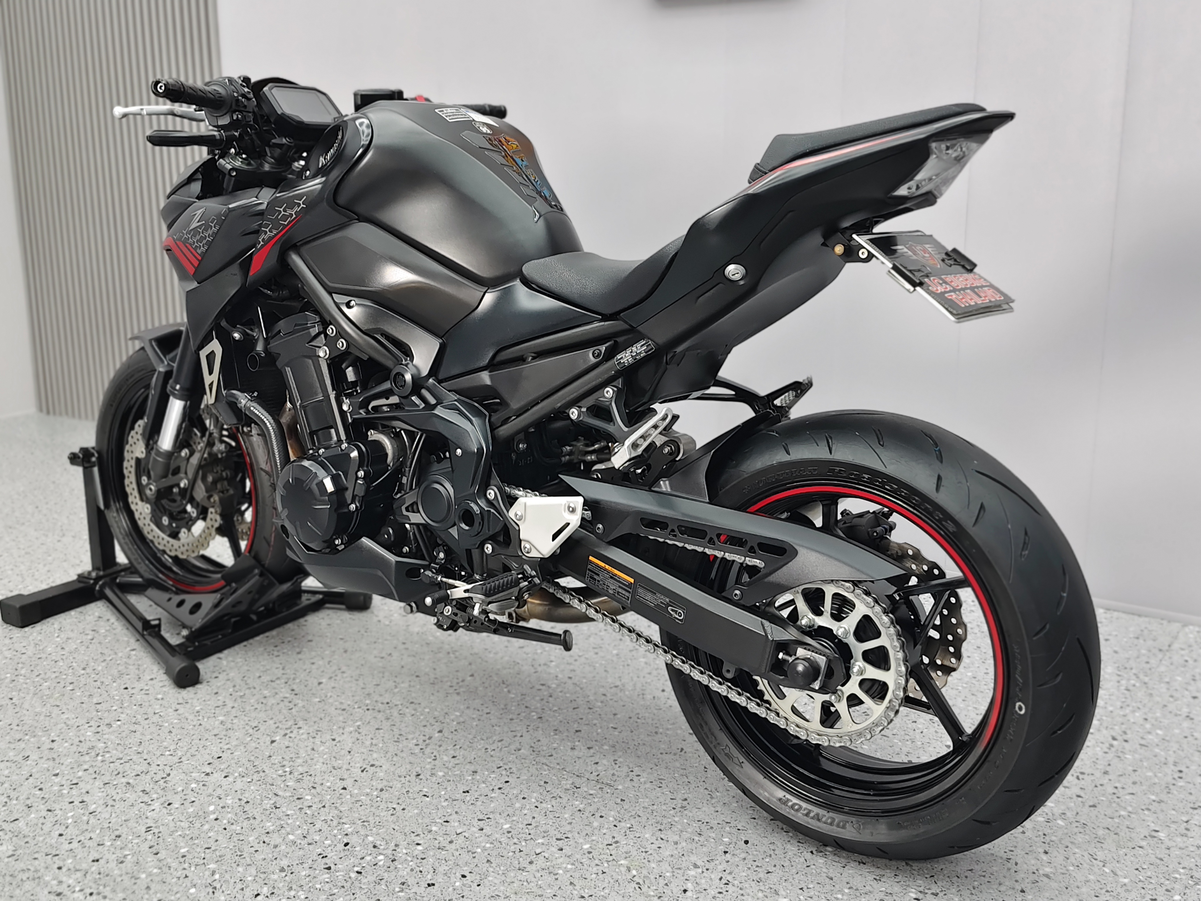 เข้าใหม่แรดดำดุ‼️KAWASAKI Z900โฉมLED จดปี 21โมเดล20 จัดทรงพร้อมซิ่ง 🦏💨