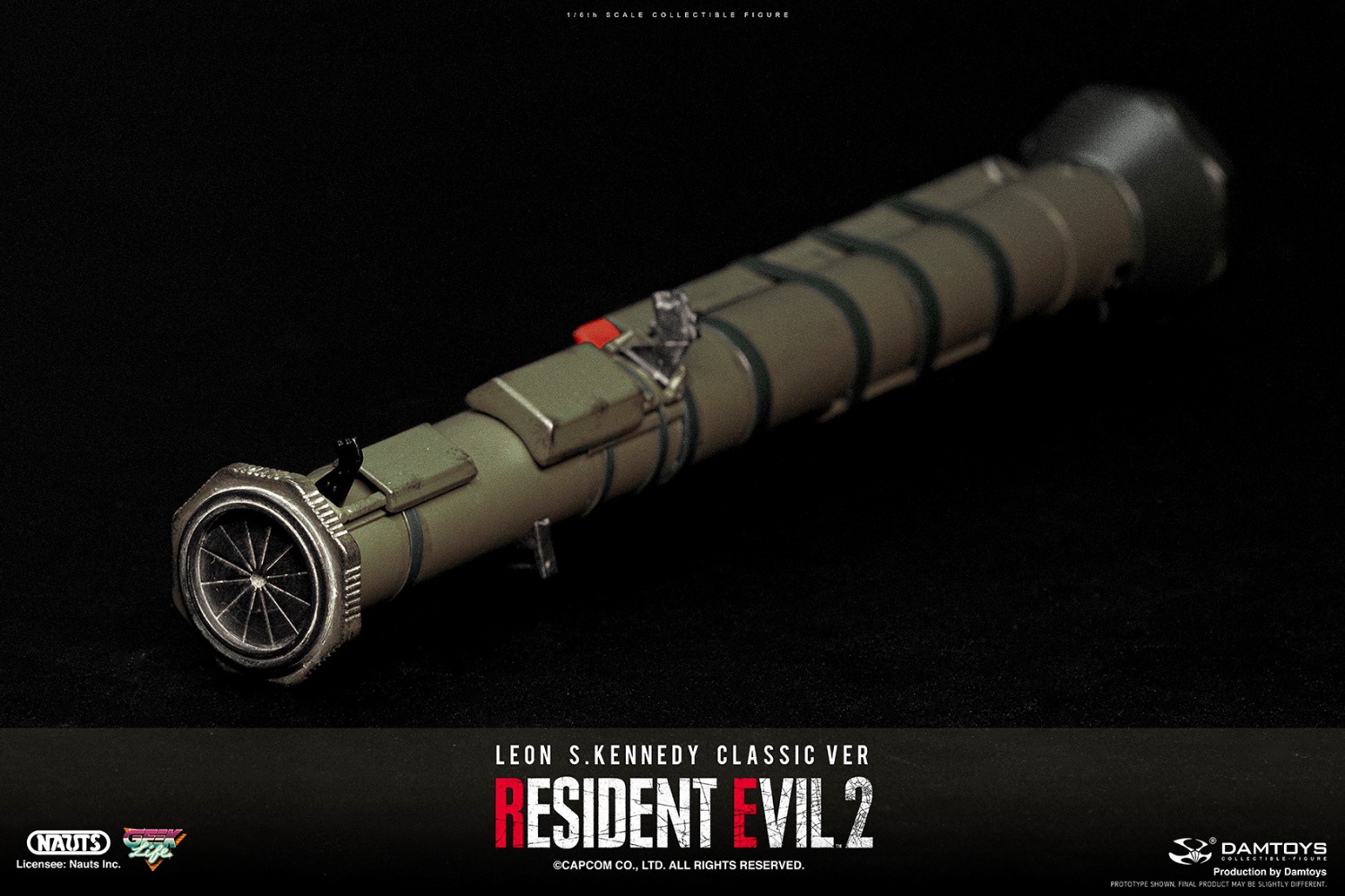 DAMTOYS DMS037 1/6 RESIDENT EVIL 2 - LEON S.KENNEDY (CLASSIC VER)