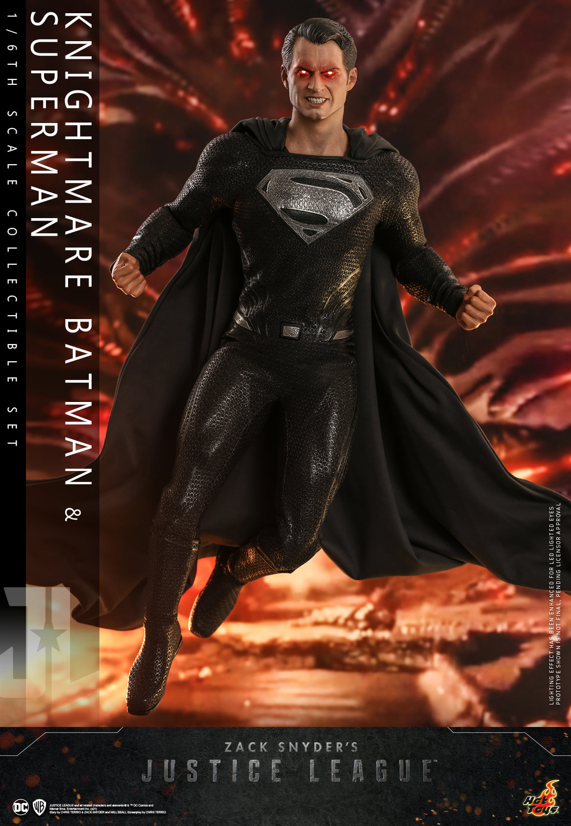 Hot Toys TMS038 1/6 Zack Snyder's Justice League - Knightmare Batman and Superman