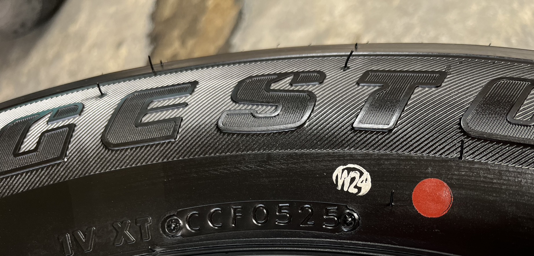 ✨ยางป้ายแดง✨265-60-18 Bridgestone💥ปี 25💥สวยกริ๊บ💖ถอดจากรถใหม่ป้ายแดง
