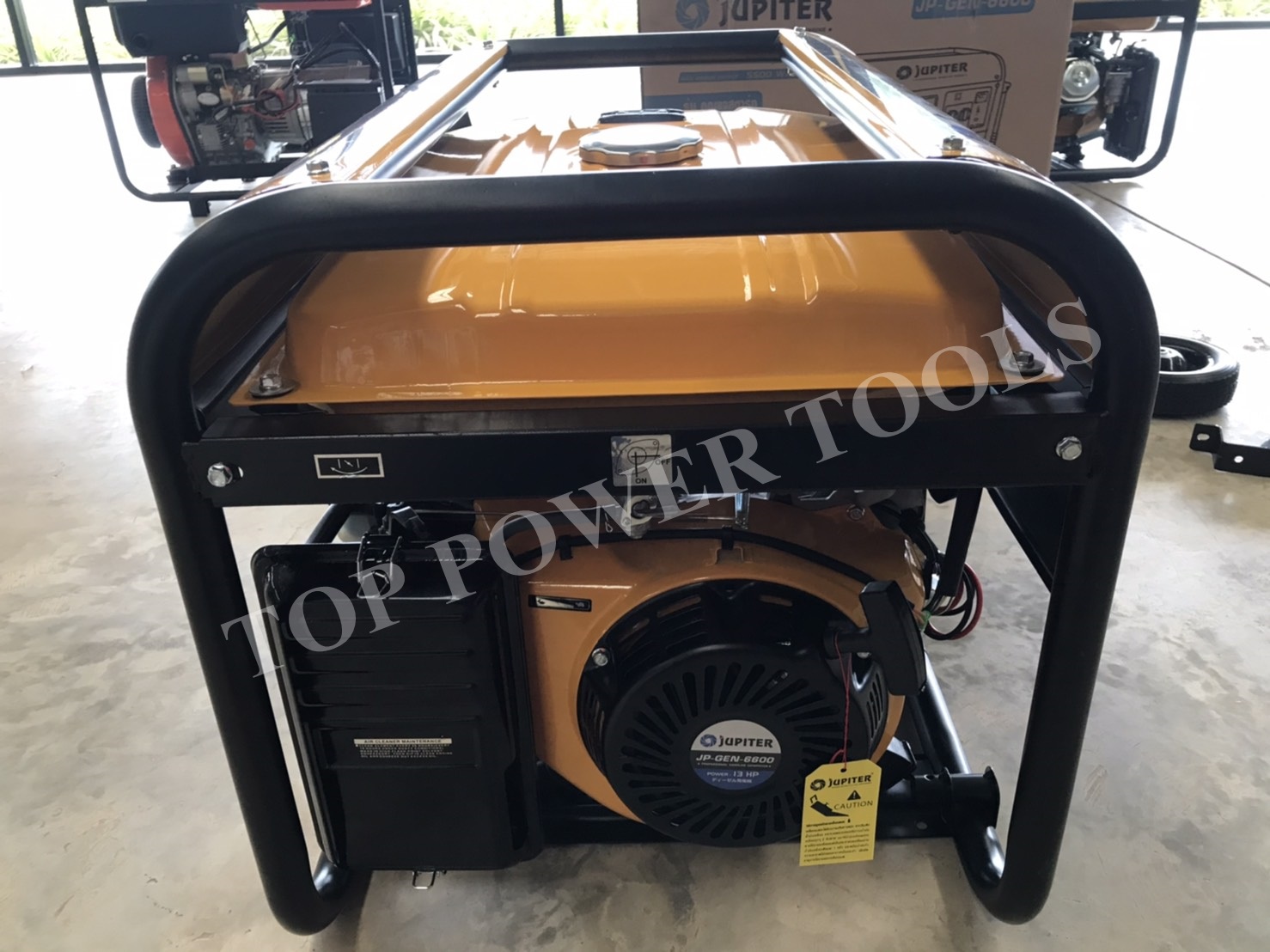 เครื่องปั่นไฟ เบนซิน JP-GEN-6600 (5,500W) JUPITER (สตาร์ทกุญแจ)