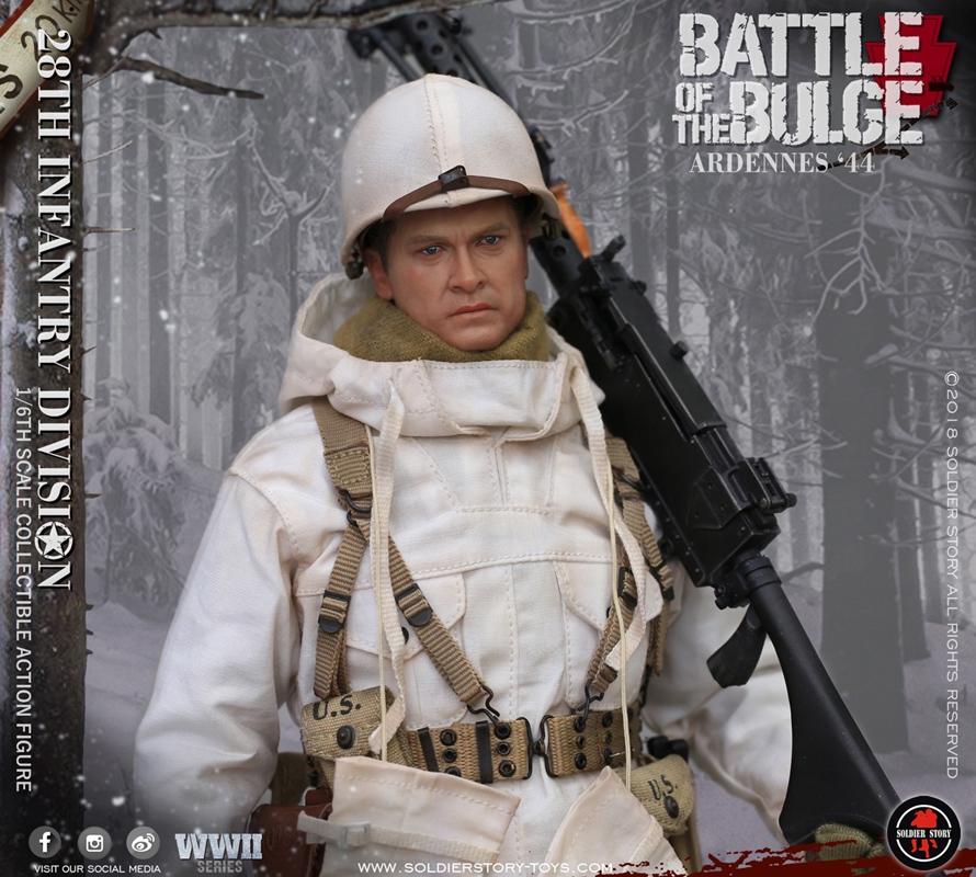 Soldier Story SS-111 WWII Series 28th Infantry Division 1/6 Battle of the Bulge - Ardennes '44