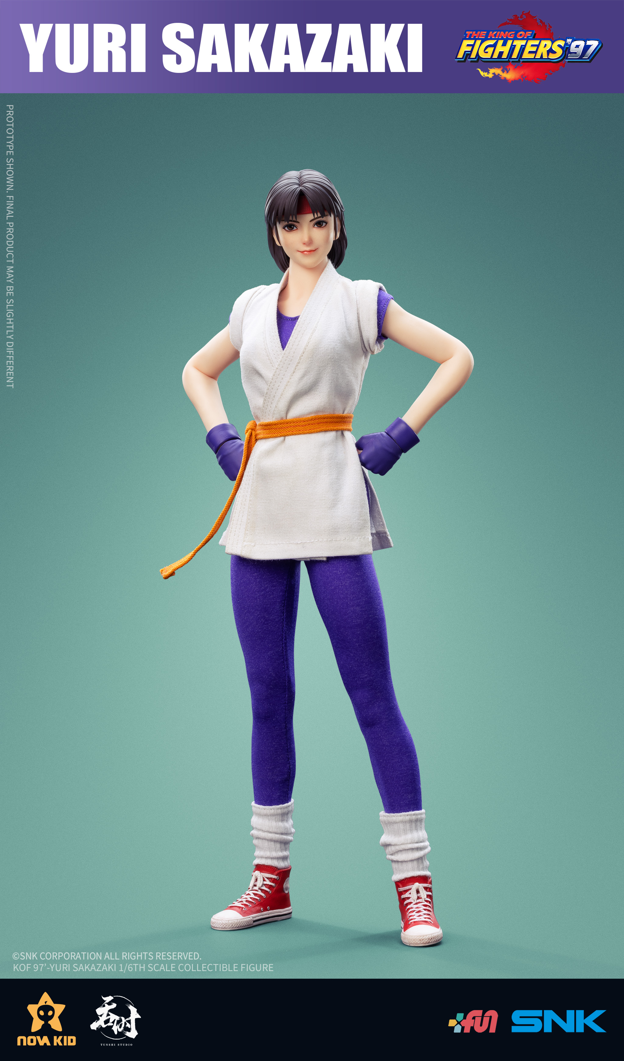Tunshi Studio x Star Child Studio TS-XZZ-004 1/6 SNK - THE KING OF FIGHTERS '97 – YURI SAKAZAKI