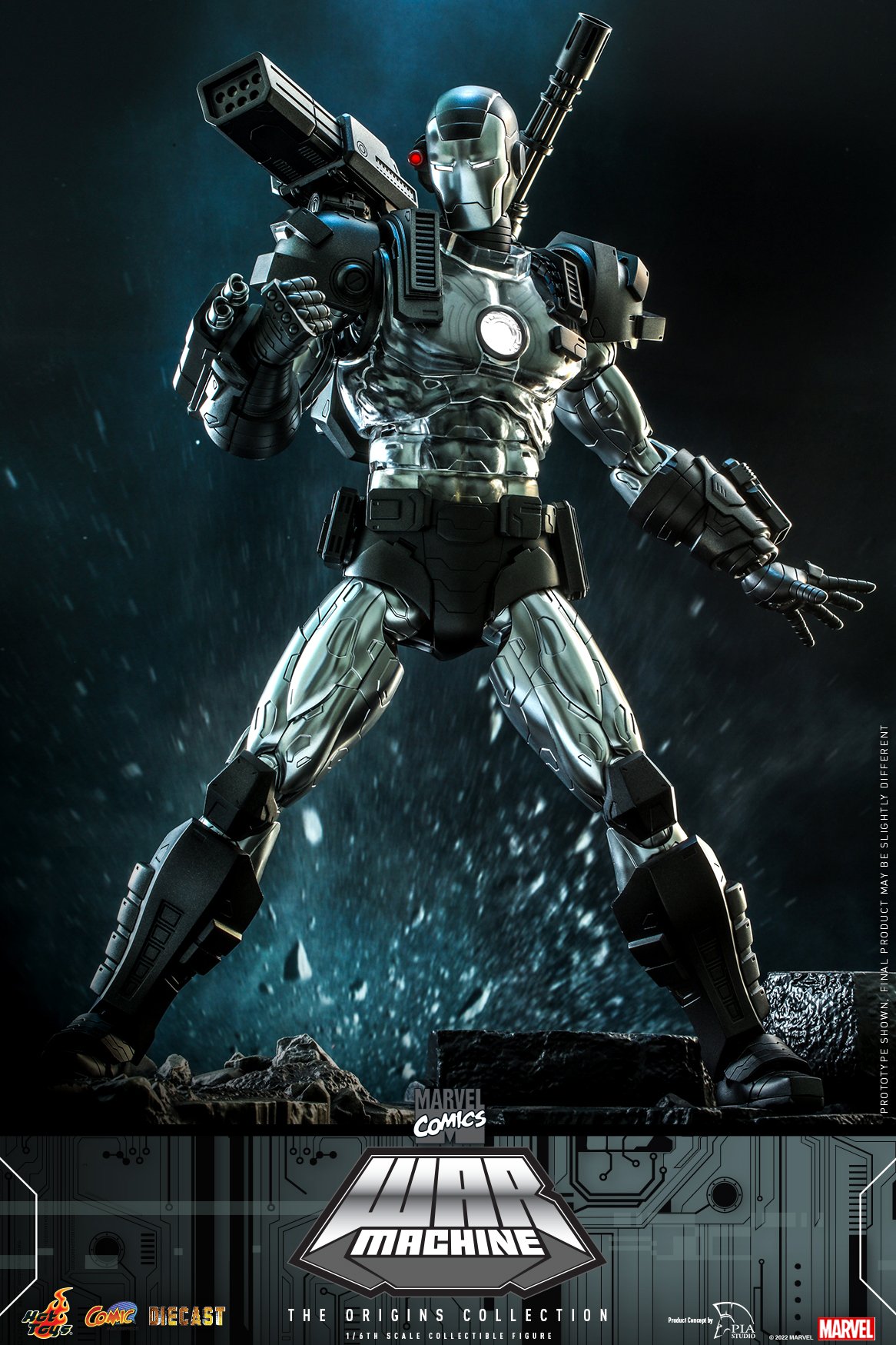 Hot Toys CMS013D47 1/6 Marvel Comics - War Machine