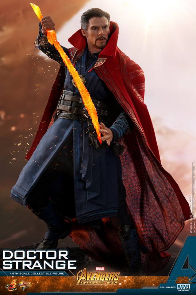Hot Toys MMS484 AVENGERS INFINITY WAR - DOCTOR STRANGE + DJ-CUSTOM AS001 1/6 THE IMAGES OF IKKON
