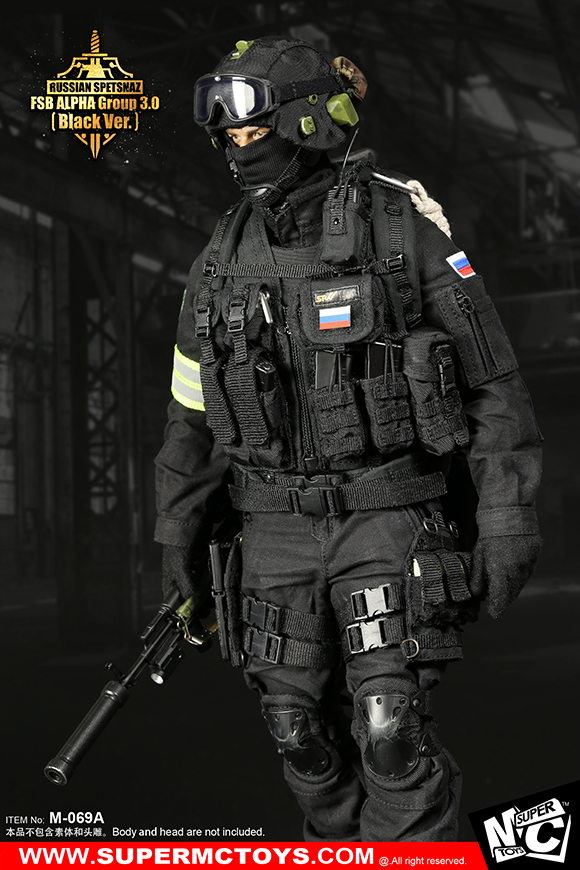 SUPERMCTOYS M-069A / M-69B Russian Spetsnaz - FSB Alfa Group 3.0