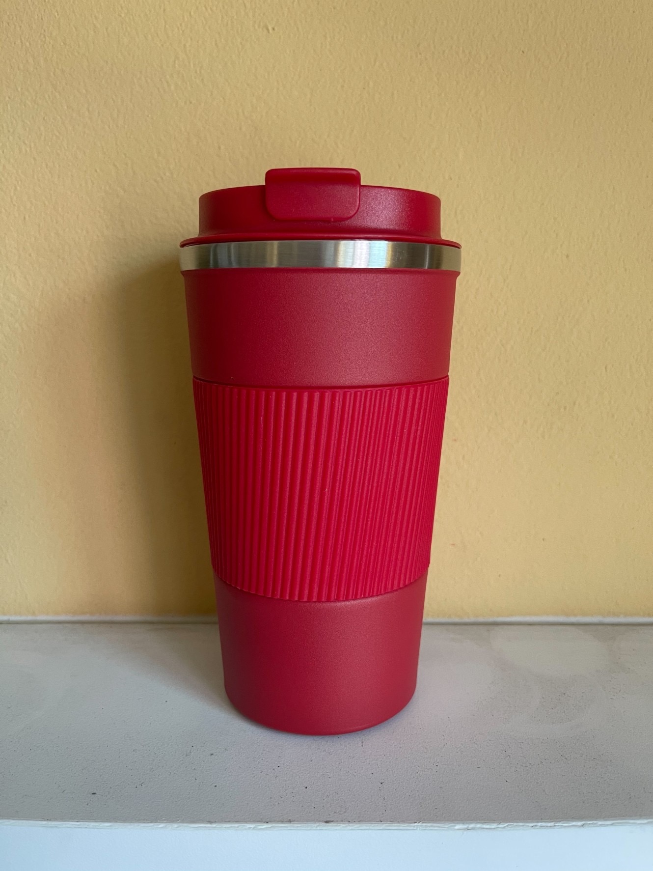 แก้วน้ำ แก้วน้ำสแตนเลสเก็บความร้อน-เย็น สกรีนโลโก้