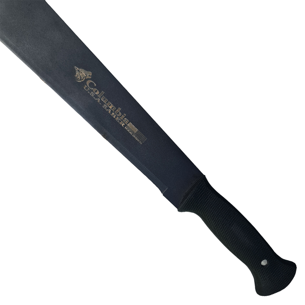 มีดเดินป่า มีดมาเชเต้ Machete B18 ขนาดยาว 22.3 นิ้ว (56.7 ซม.) ปลายตัดพร้อมซองไนล่อนสำหรับเก็บมีด