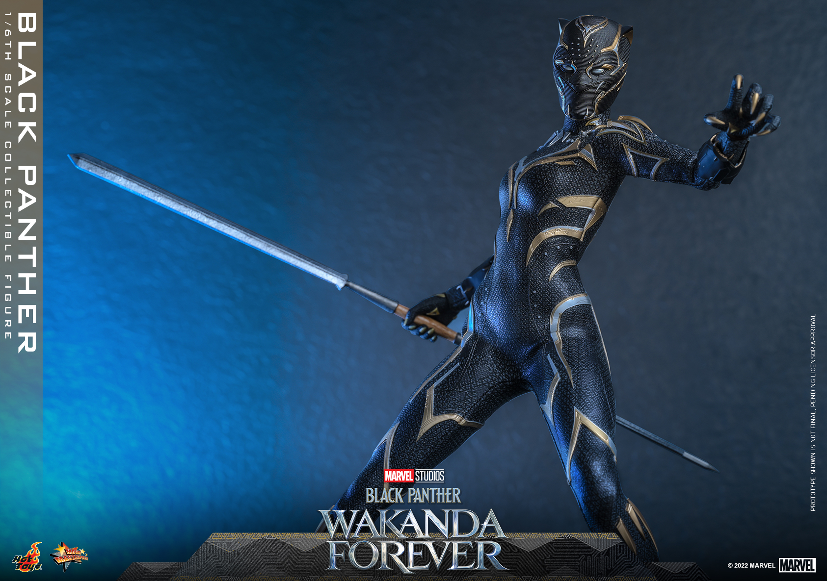 Hot Toys MMS675 1/6 Black Panther: Wakanda Forever - Black Panther