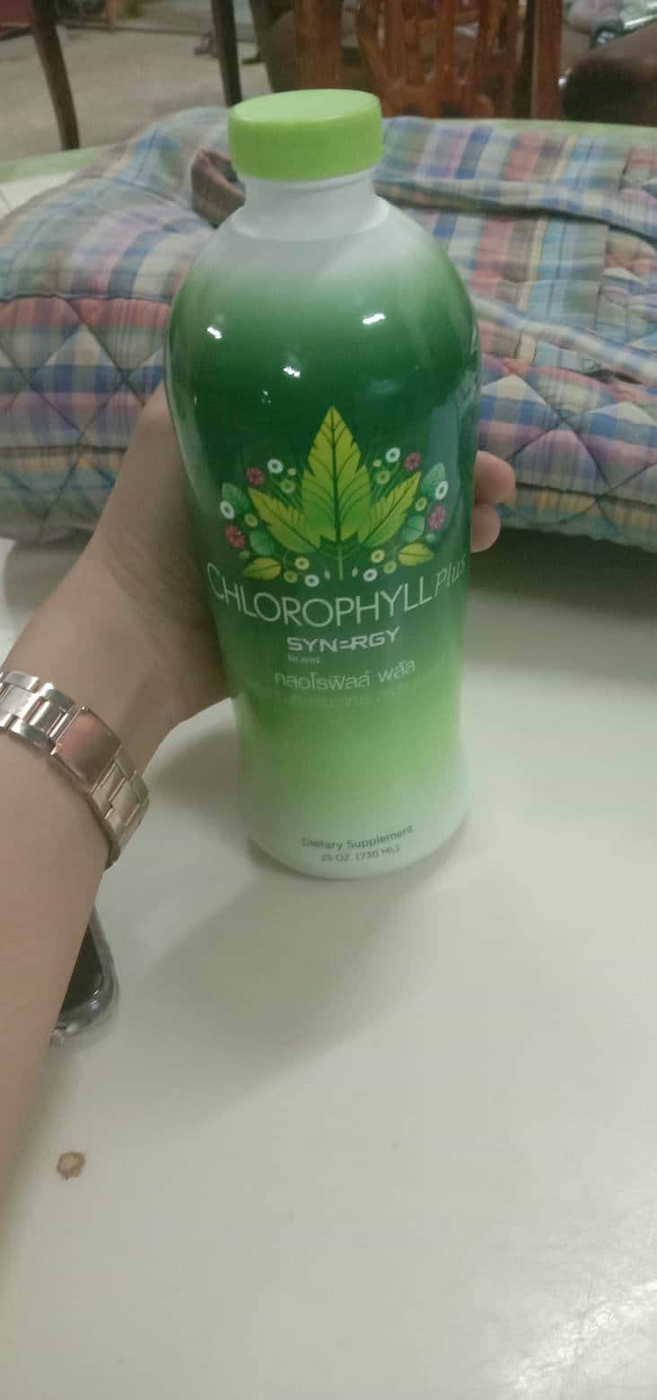 คลอโรฟิลล์ พลัส เข้มข้นได้รับรางวัลโนเบล chlorophyll plus syn - rgy