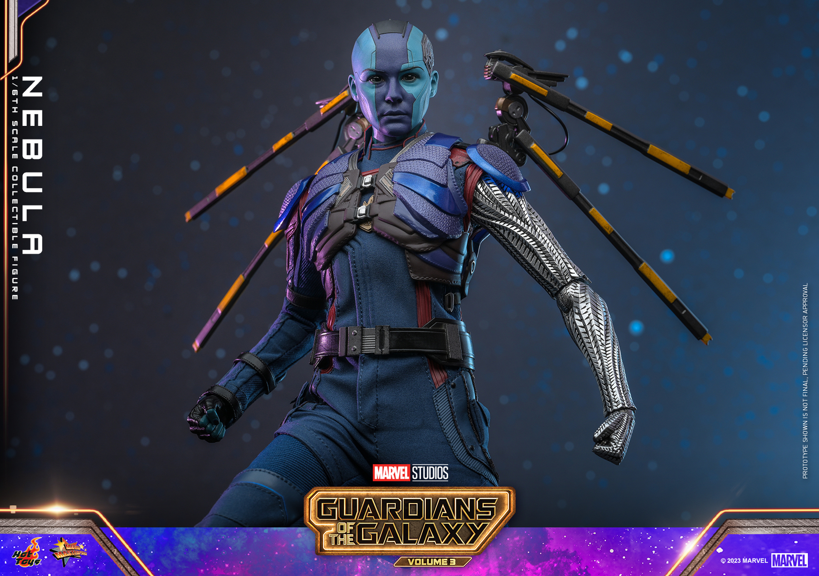 Hot Toys MMS714 1/6 Guardians of the Galaxy Vol. 3 - Nebula