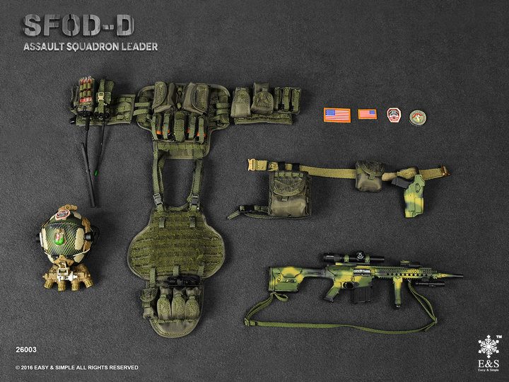Easy & Simple 26003 SFOD-D Assault Squadron Leader
