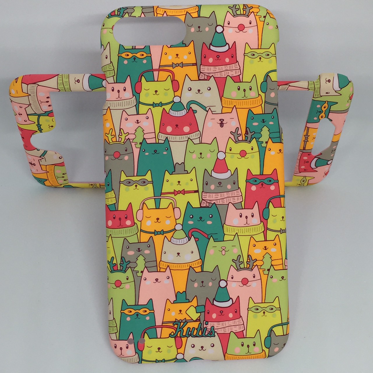 เคสคูทิส (Kutis) ไอโฟน7พลัส,8พลัส(ลายแมวเล็กใส่หมวก)