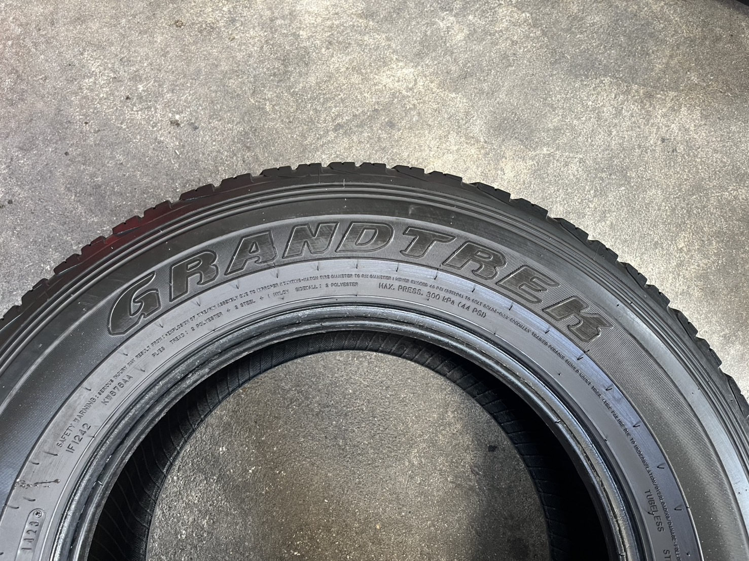 ✨ยาง 1 เส้น✨265-65-17 Dunlop🌟ปี 23🌟💖สภาพสวย💖