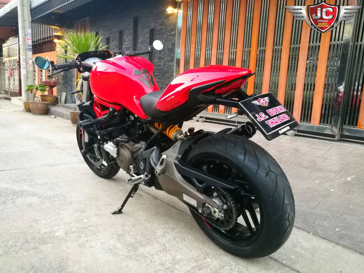 รถบ้านแท้100%👍เกรด A+💎 น้องป้ายแดง🧧 MONSTER-821 ไมล์แท้สายจอด 4พันโล