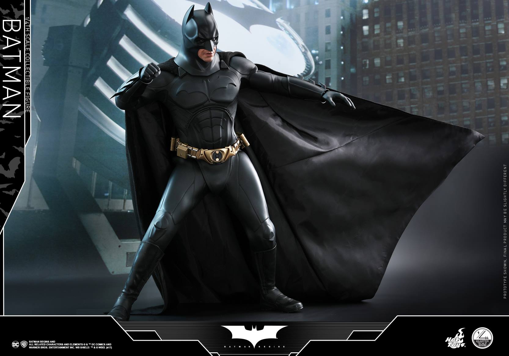 Hot Toys QS009 BATMAN BEGINS 1/4 BATMAN