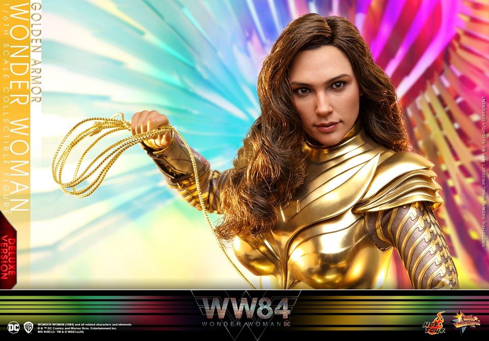 Hot Toys MMS578 1/6 Wonder Woman 1984 - Golden Armor Wonder Woman (Deluxe Version)