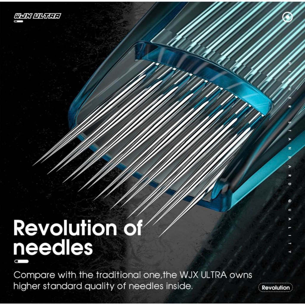 เข็มฮอคสักลาย Tattoo WJX ลงสี M1 [1 กล่อง 20 ชิ้น] อุปกรณ์สักลาย