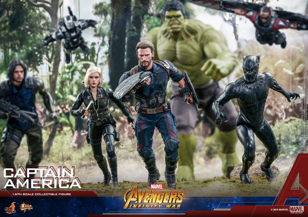 Hot Toys MMS480 AVENGERS: INFINITY WAR - CAPTAIN AMERICA [ T ]