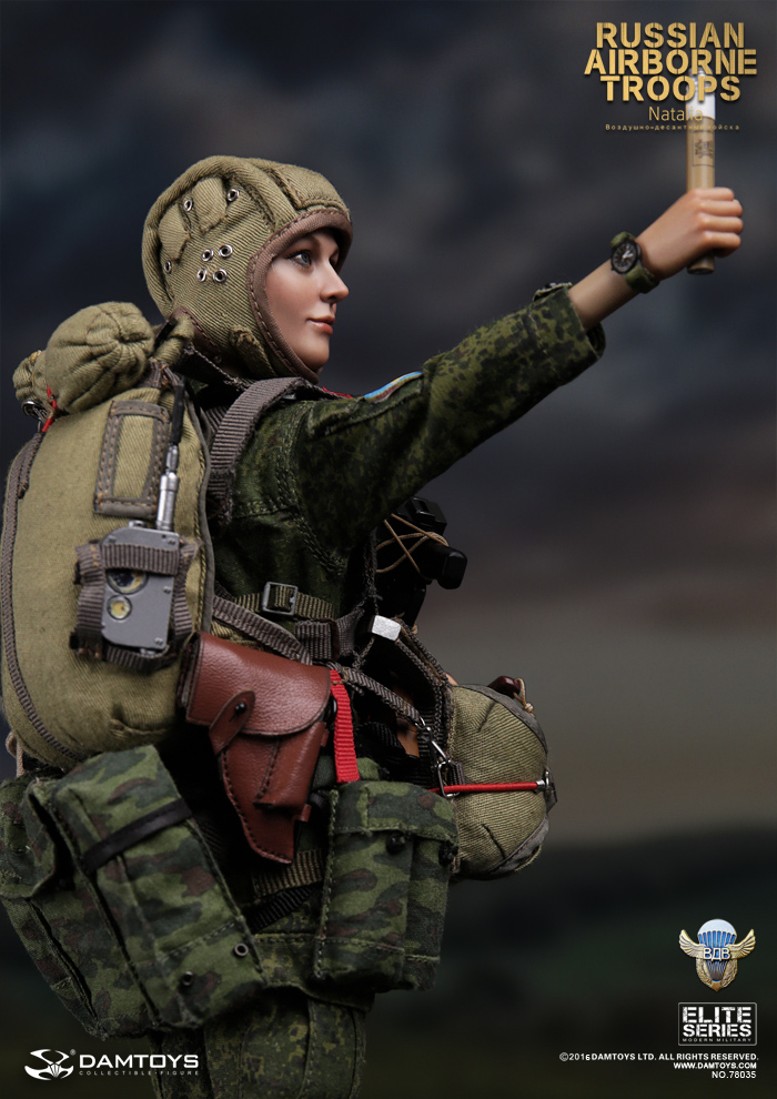 DAMTOYS No.78035 VDV RUSSIAN AIRBORNE TROOPS - NATALIA (ตัวโชว์)