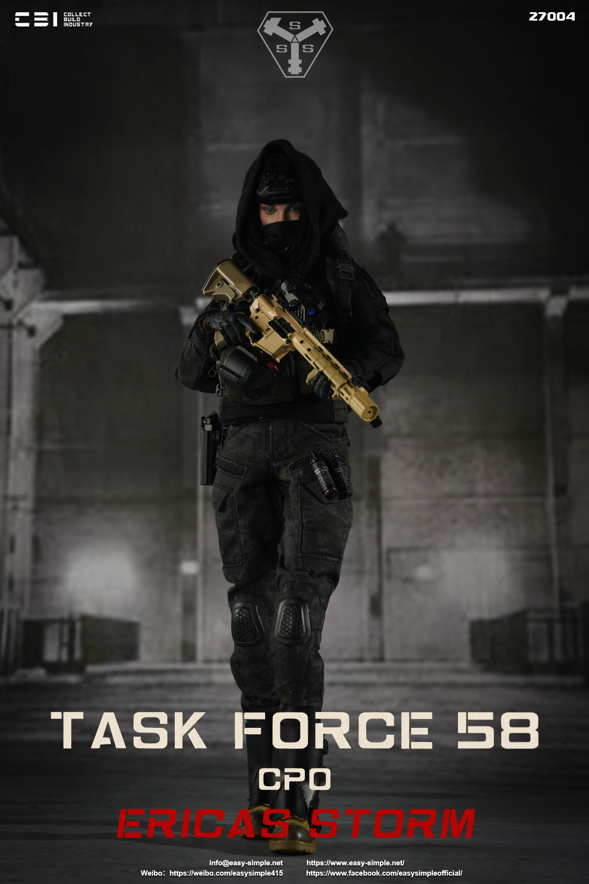 CBI x Easy&Simple 27004 TASK FORCE 58 CPO - ERICAS STORM