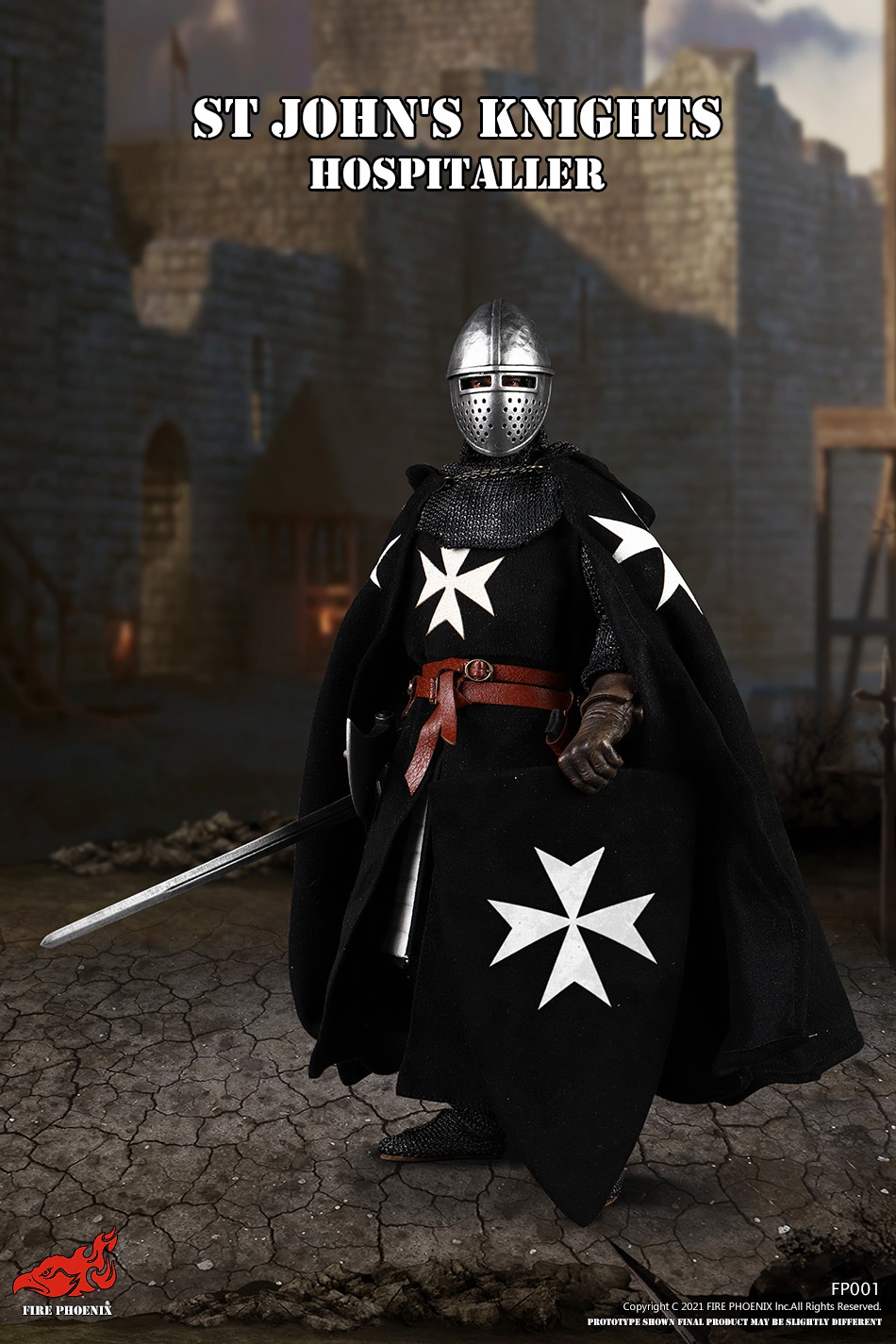 FIRE PHOENIX FP001 1/6 ST JOHN'S KNIGHT HOSPITALLER
