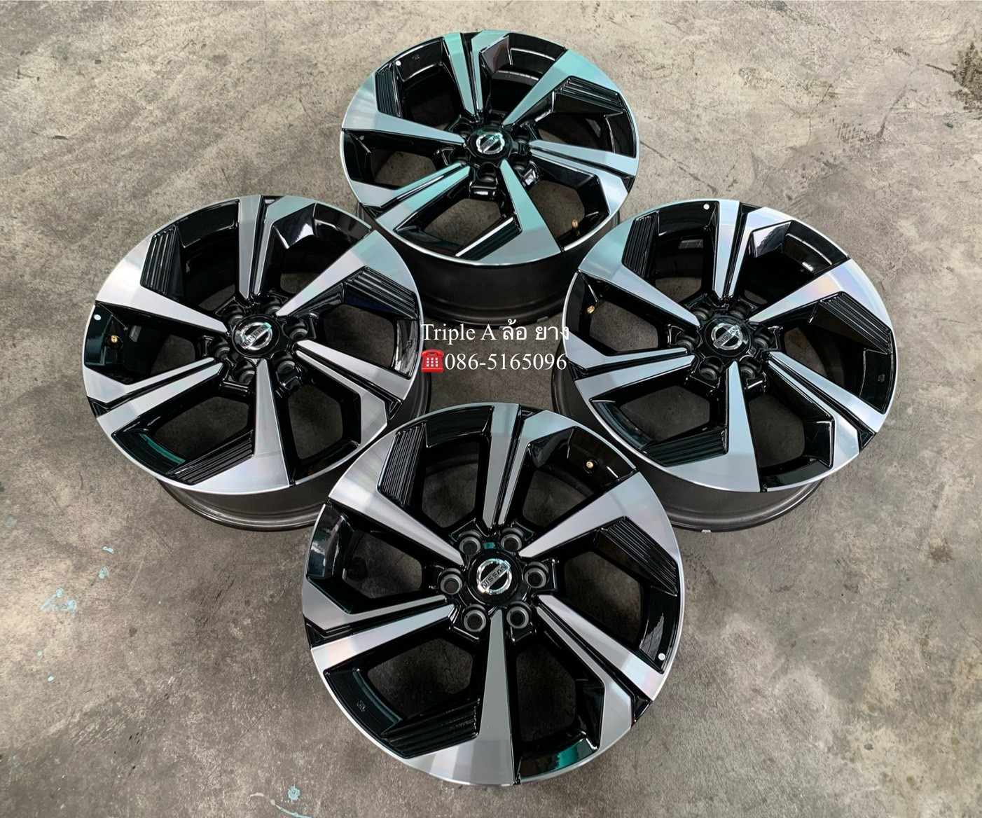 ✨ล้อแม็กป้ายแดง✨6รู114 Nissan Terra รุ่นใหม่ ขอบ 18💖สวยกริ๊บ💖