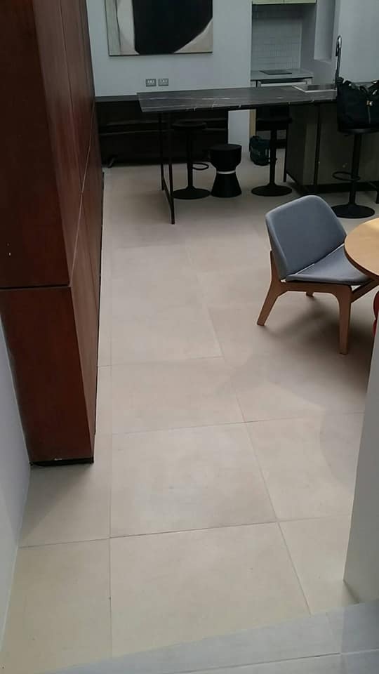 Cream Lime Stone สีครีม ผิวแมท ไม่ลื่น