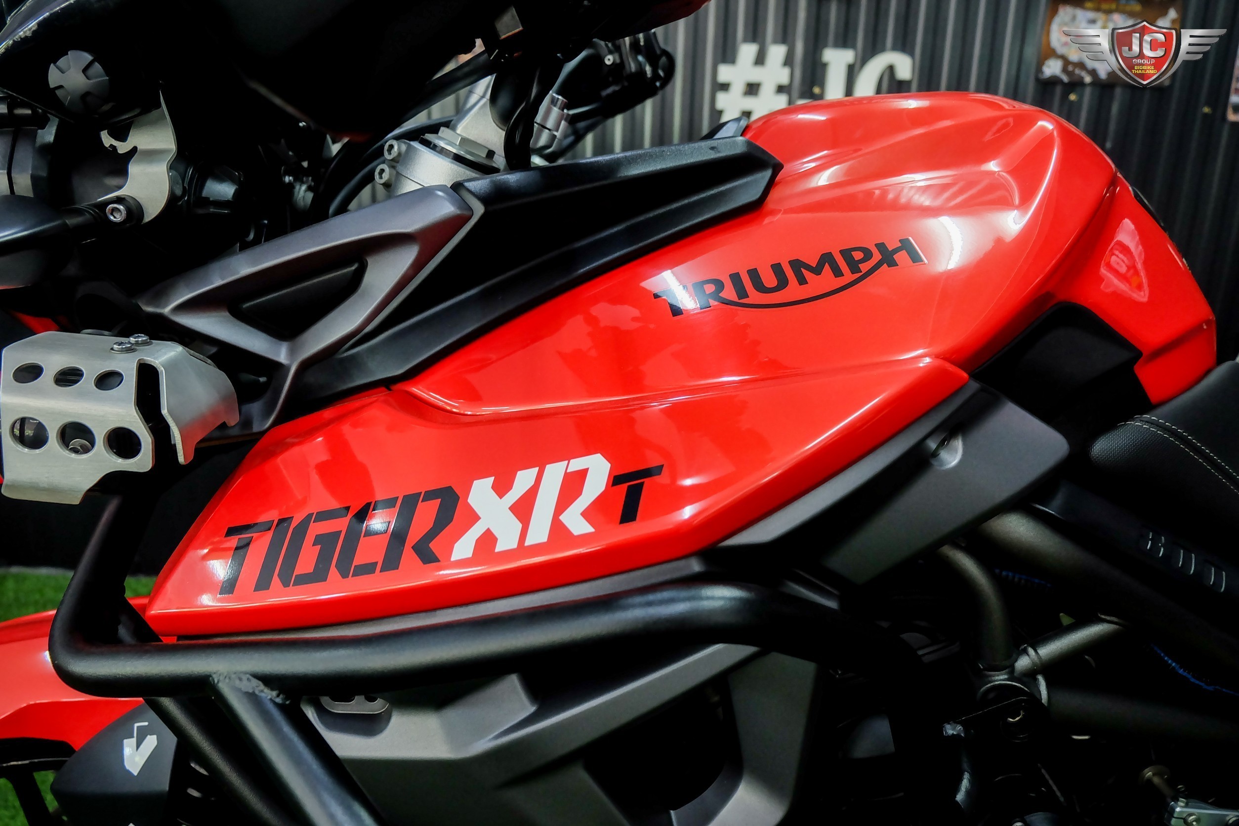 🐯 เสือส้มมาแล้ววว....เอาใจสาย Touring กันหน่อย 🤗 Tiger800XRT จดปี2017 Top สุดในรุ่นล้อแม็ค‼️