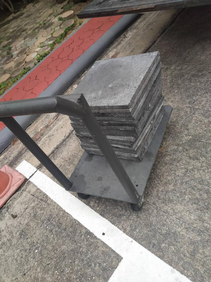 หิน Black Lava สีดำ นำเข้าจากประเทศอินโดนีเซีย