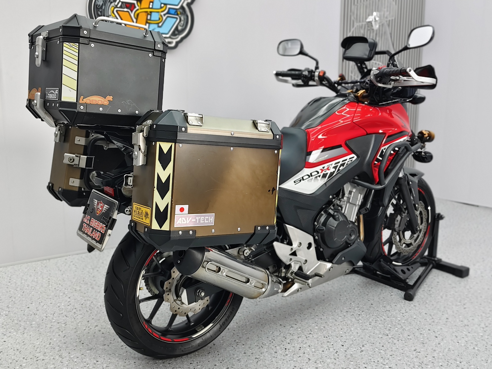 "สายทัวร์ริ่งแต่งจบงบไม่บานปลาย" HONDA CB500X ปลายปี 2015 เต็มยศพร้อมออกทริป 🏍️💨