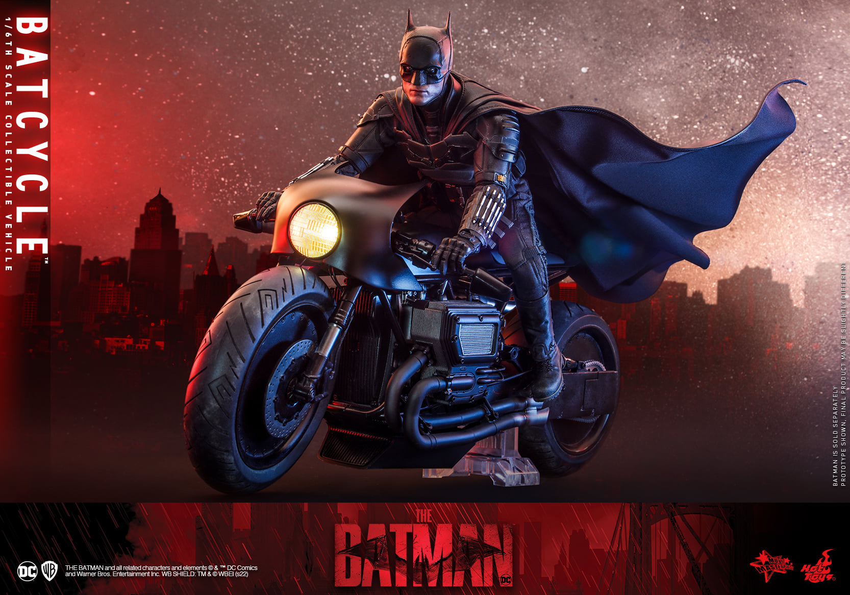 Hot Toys MMS642 1/6 The Batman - Batcycle