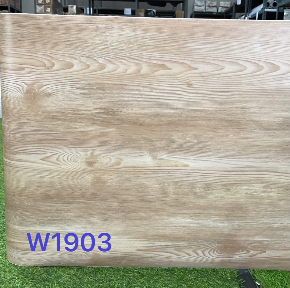la la shop วอลเปเปอร์ลายไม้ สีเทา 60cm*1m