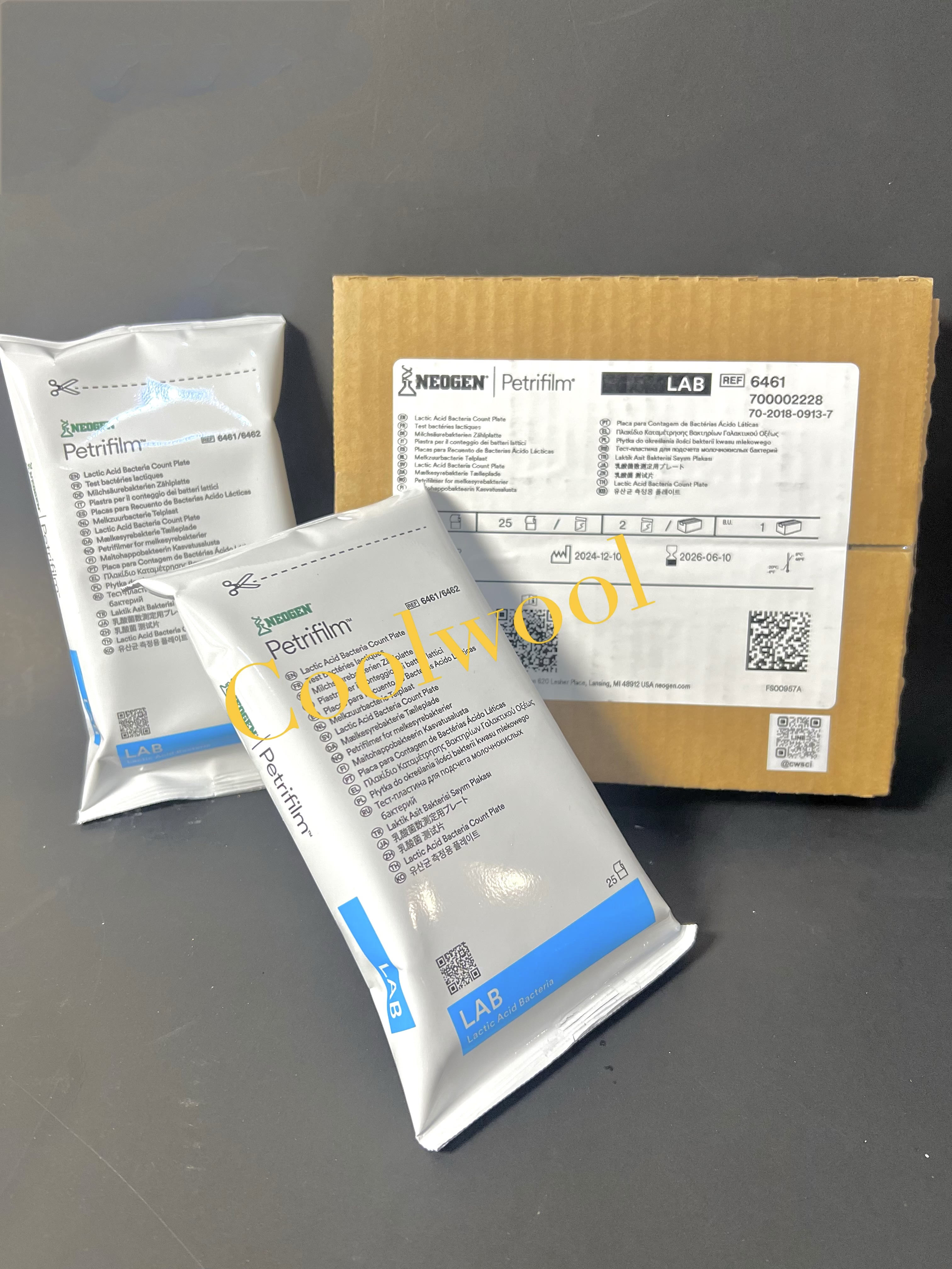 Neogen™ Petrifilm™ Lactic Acid Bacteria Count Plate(50 แผ่น/Pkg)