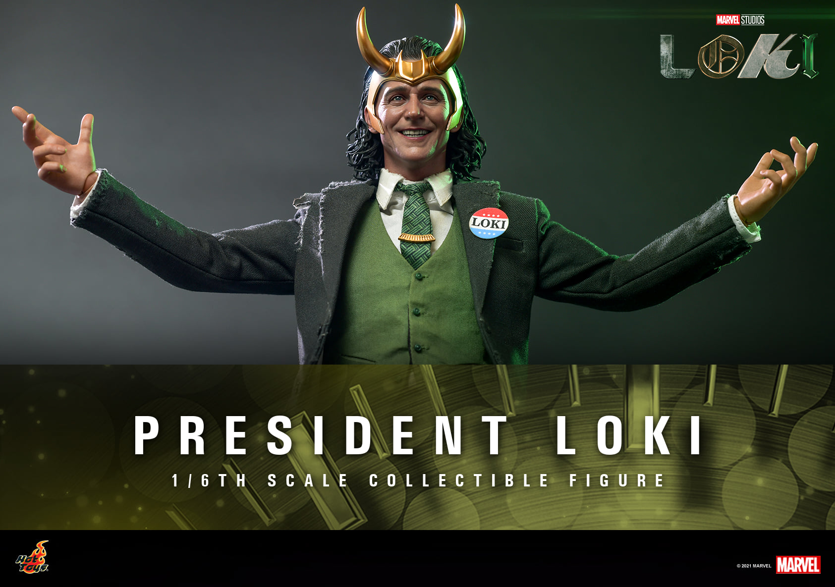 Hot Toys TMS066 1/6 Loki - President Loki
